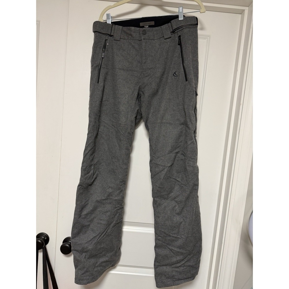CAPRANEA Limited Edition Ski Pants, Gray, Size 50‎